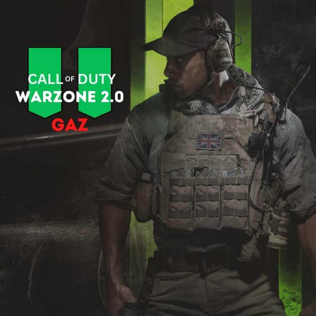 Call of duty warzone's new character Gaz.