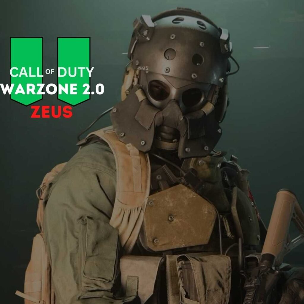 Call of duty warzone 2 new character Zeus. 