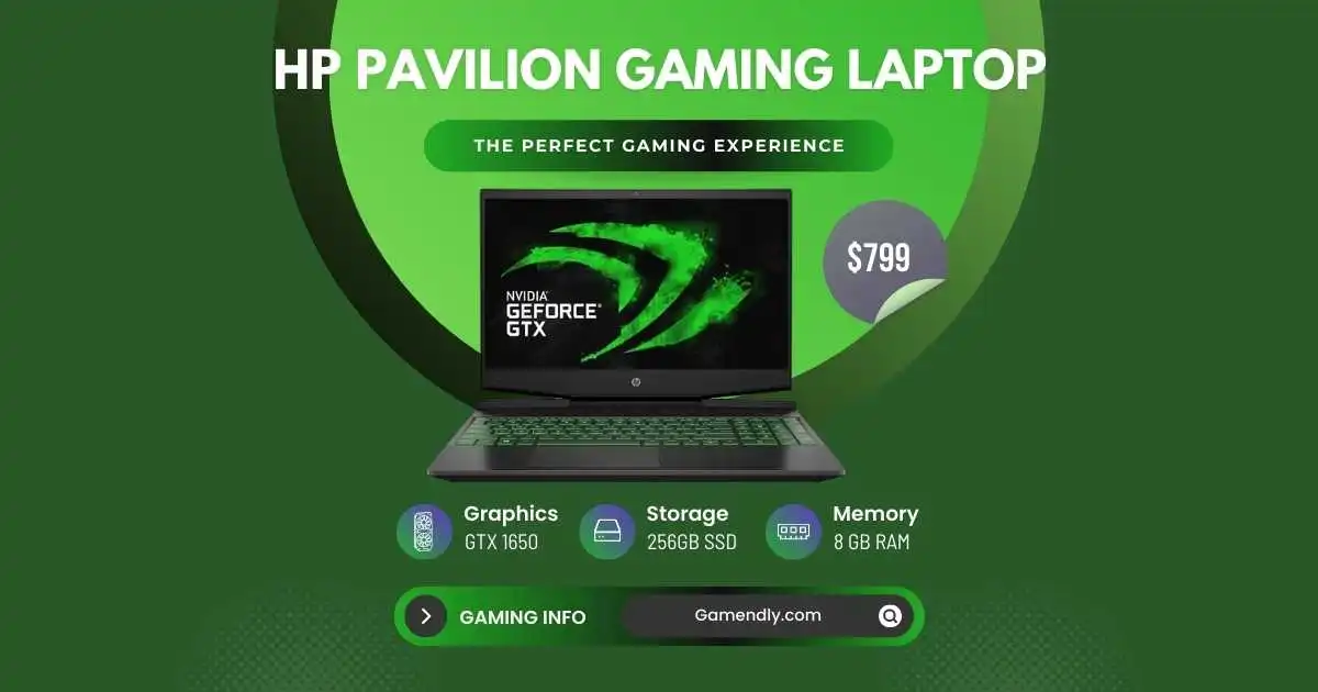 HP Pavilion Gaming Laptop Best for gaming in less price 