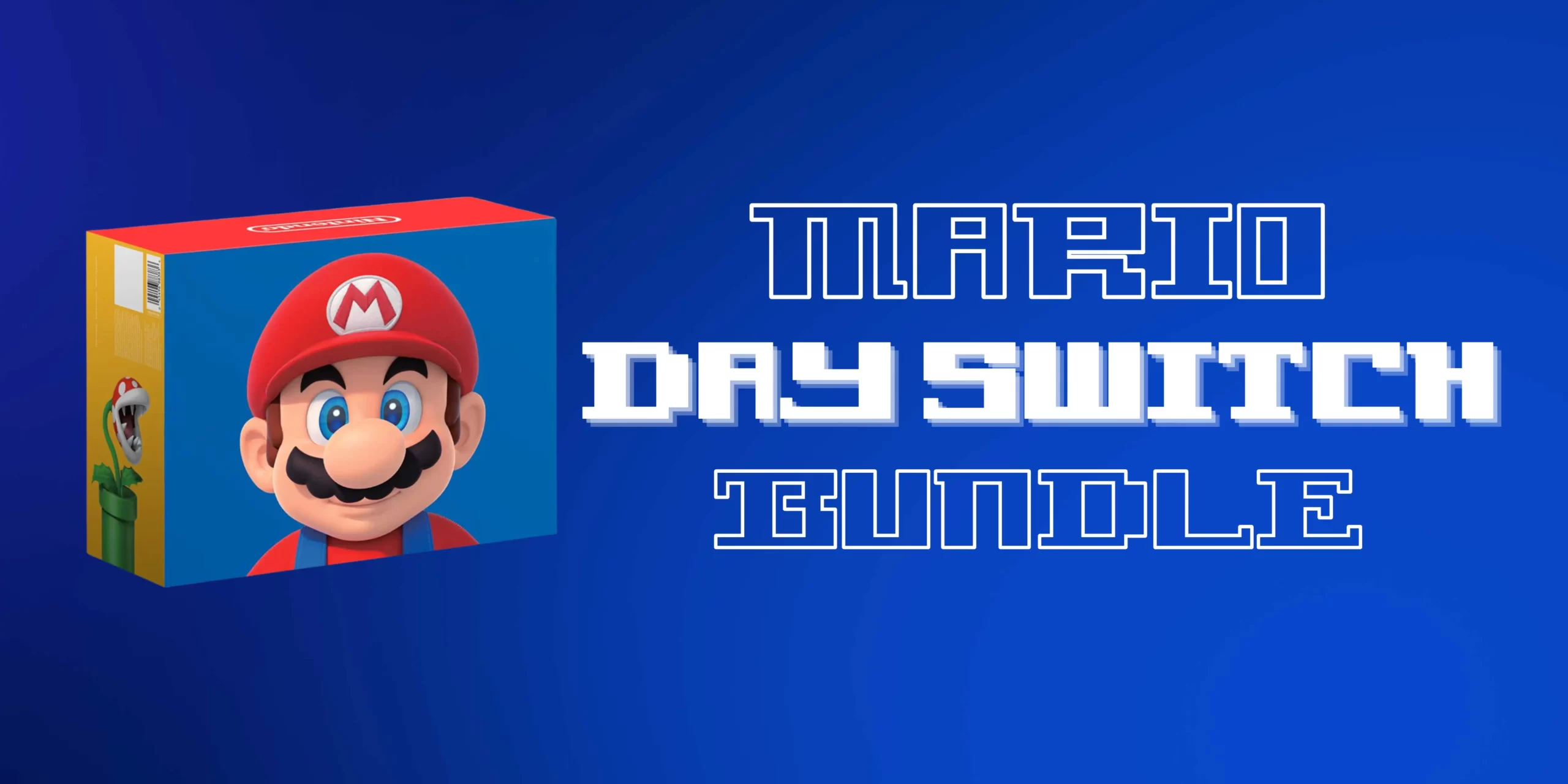The Mario Day Switch bundle from Nintendo comes with a free game