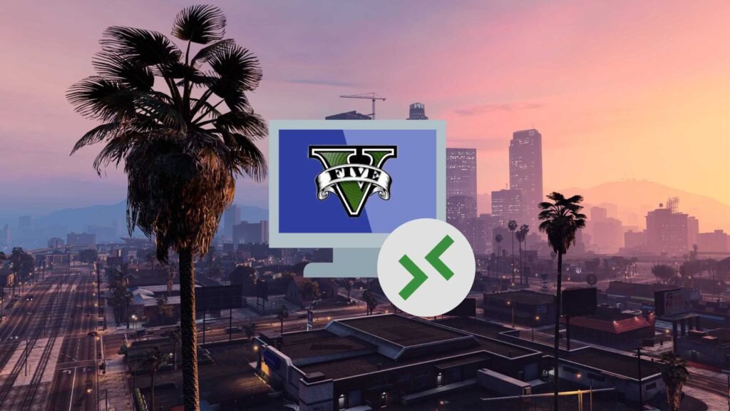 How to crossplay GTA 5 PC and PS4 - Remote Desktop