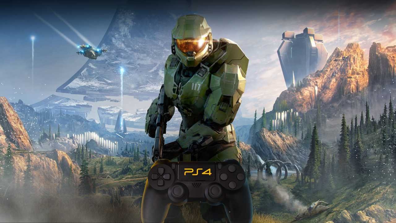 Can you play halo on PS4